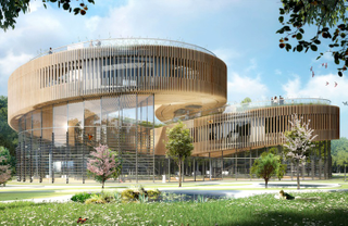 Illustration for article titled These Futuristic Villas Would Produce More Energy Than They Consume